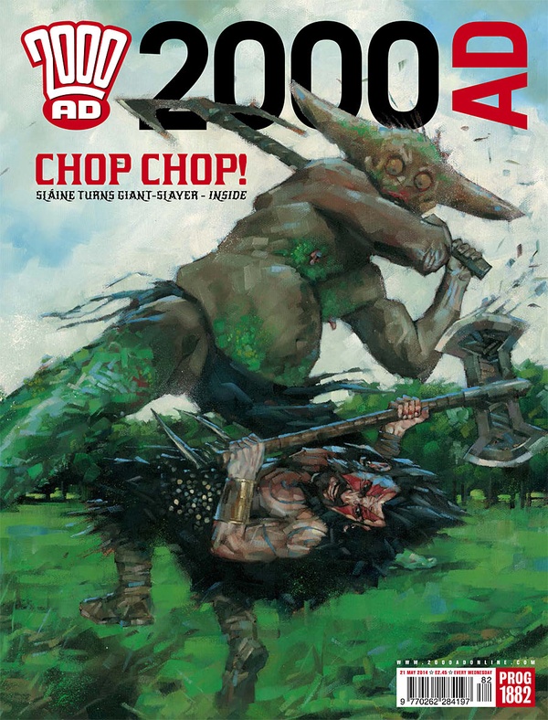 2000 AD #1882 cover