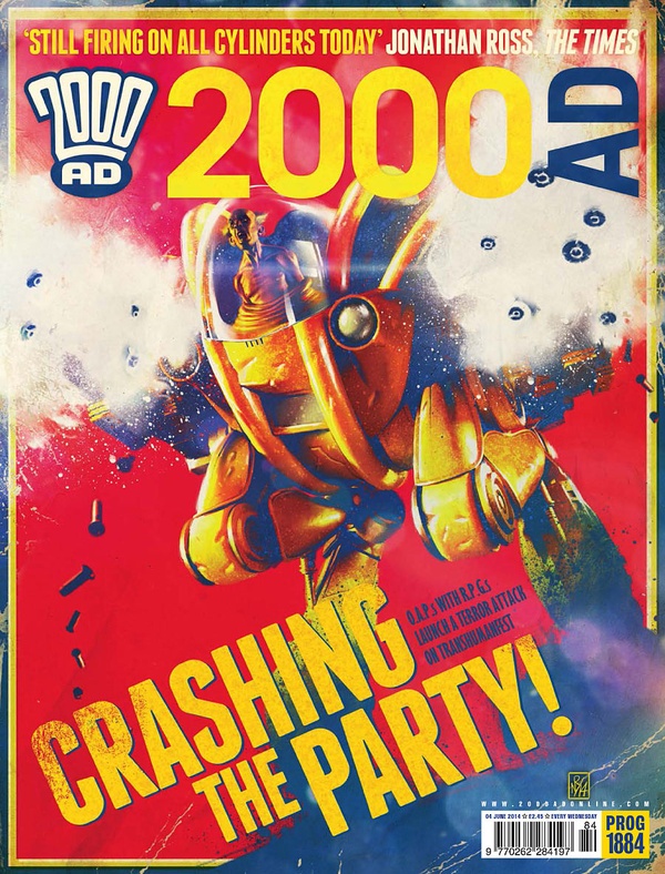 2000 AD #1884 cover