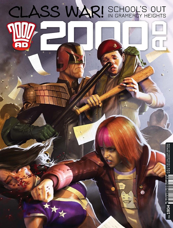 2000 AD #1904 cover