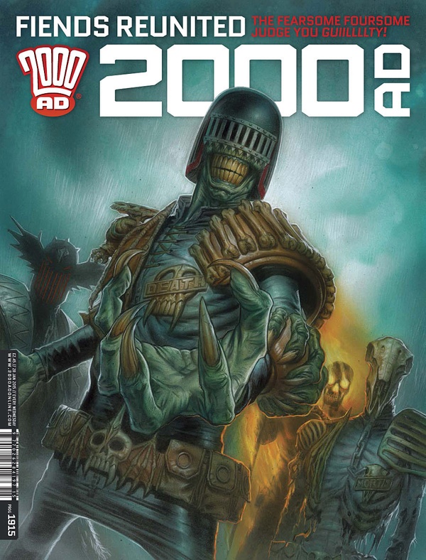 2000 AD #1915 cover