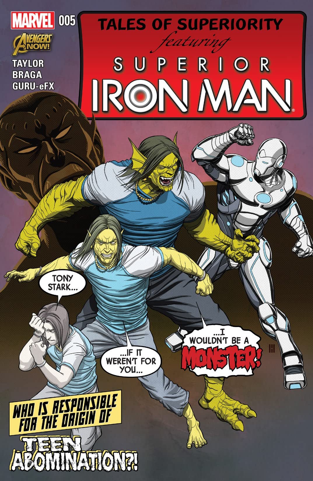Superior Iron Man #5 cover