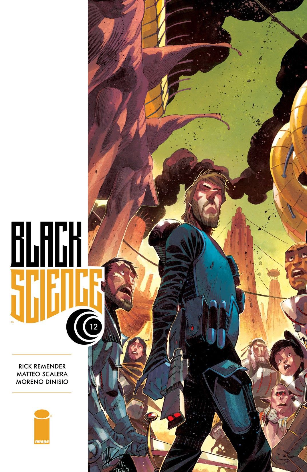 Black Science #12 cover