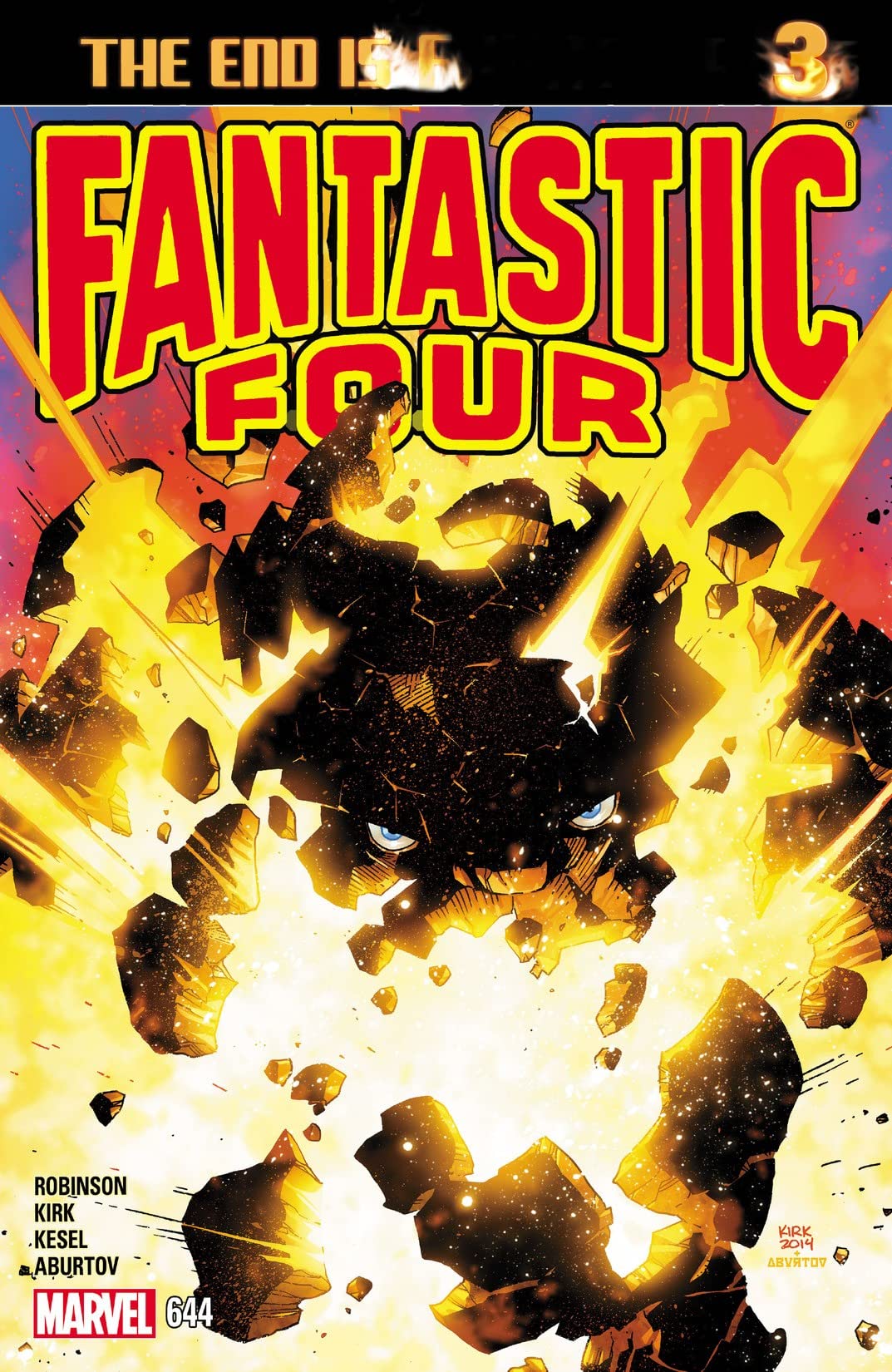 Fantastic Four #644 cover
