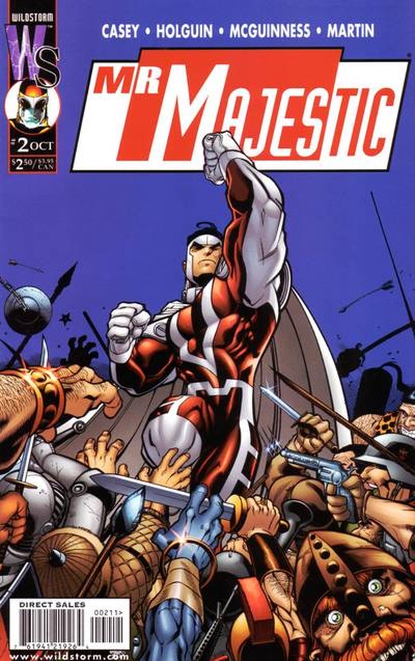 Mr. Majestic #2 cover