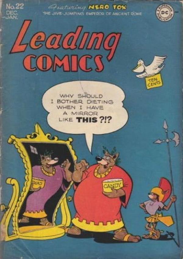 Leading Comics #22 cover