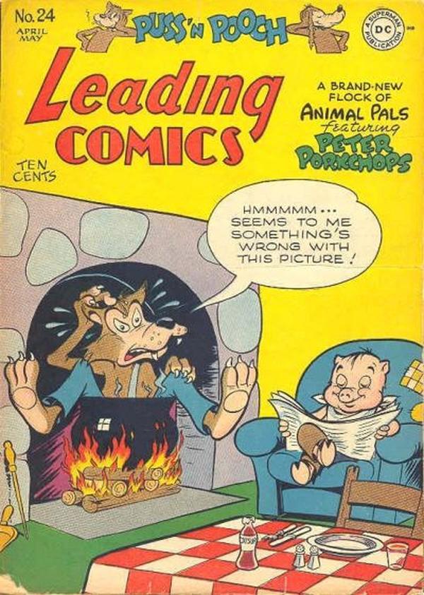 Leading Comics #24 cover
