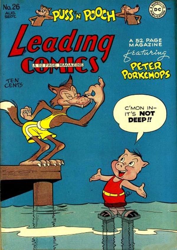 Leading Comics #26 cover