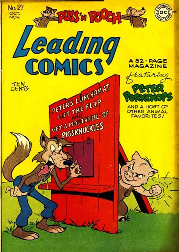 Leading Comics #27 cover
