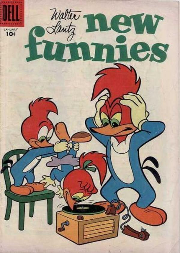 Walter Lantz New Funnies #239 cover