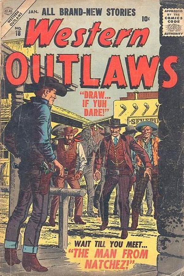 Western Outlaws #18 cover