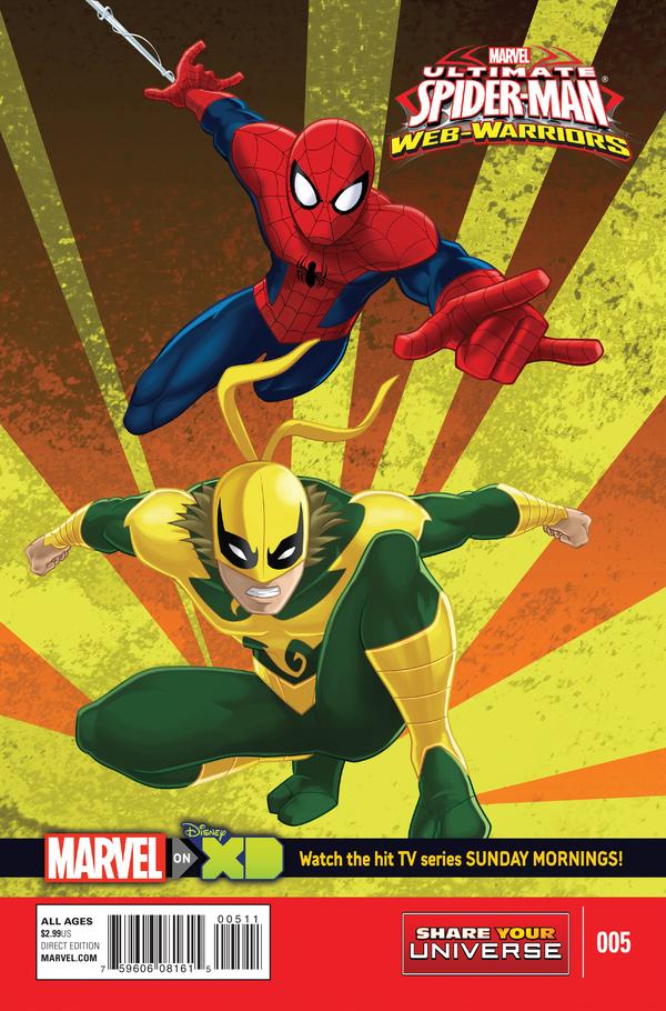 Marvel Universe Ultimate Spider-Man: Web Warriors #5 cover