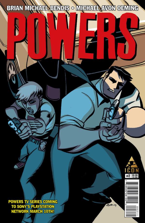 Powers #2 cover