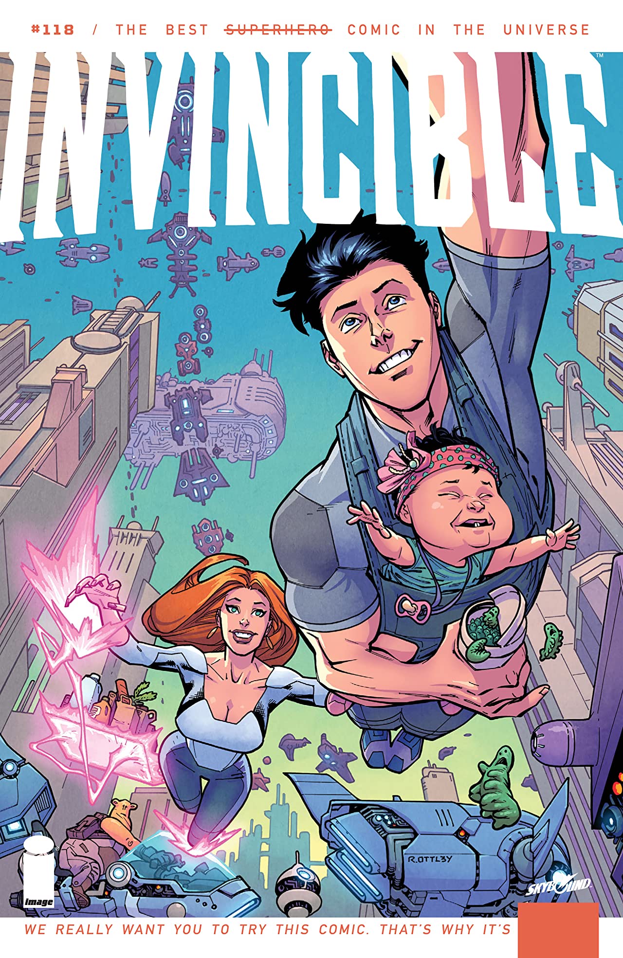 Invincible #118 cover