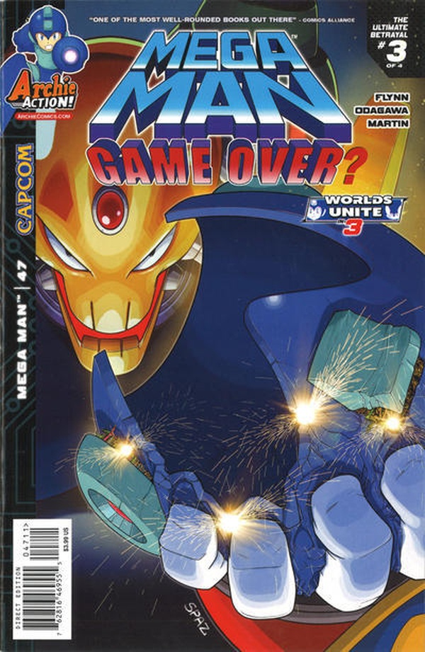 Mega Man #47 cover