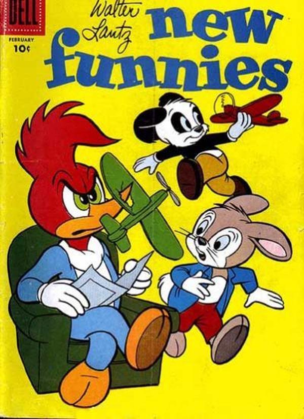Walter Lantz New Funnies #240 cover