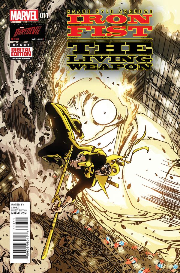 Iron Fist, the Living Weapon #11 cover