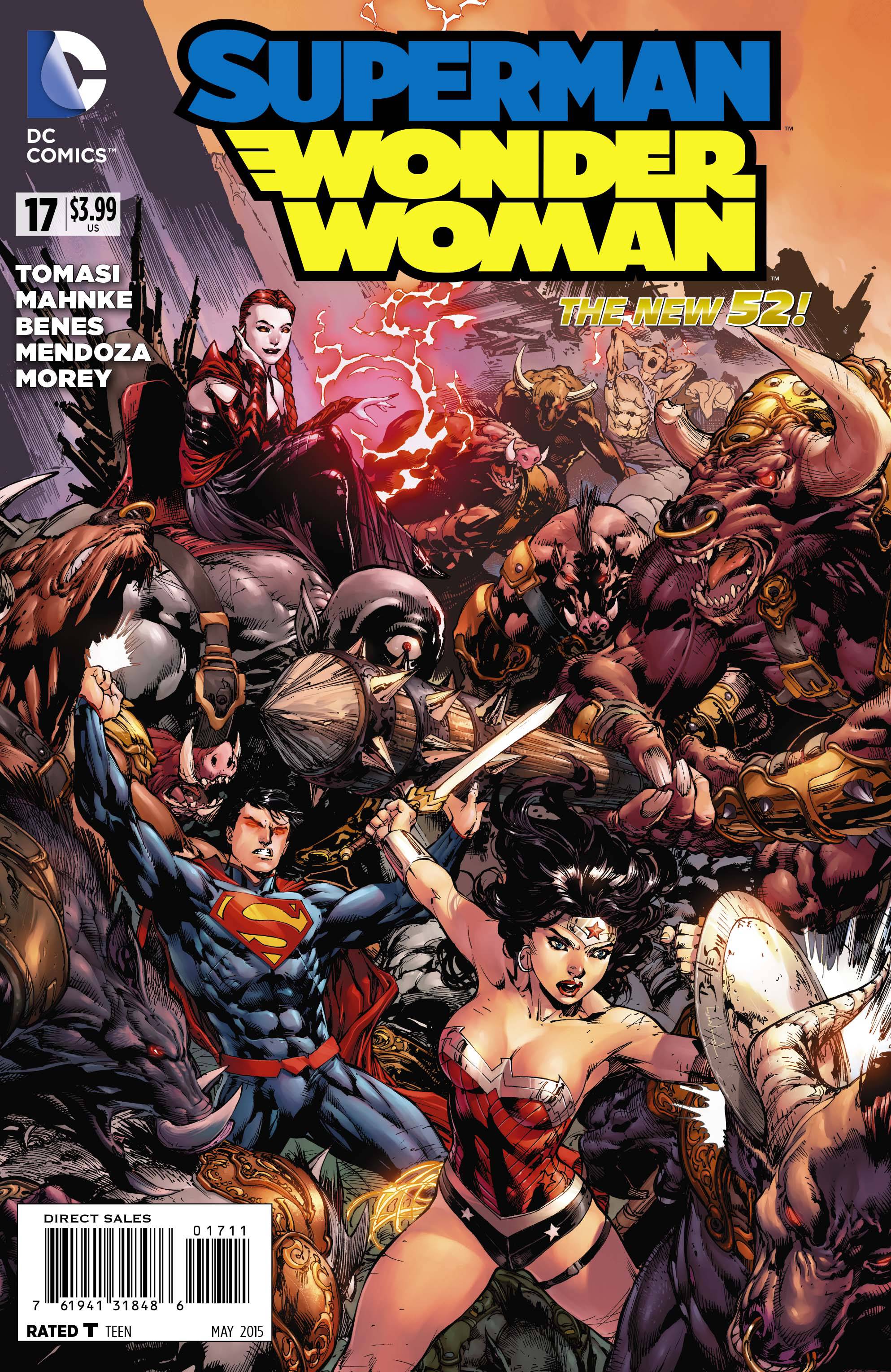 Superman / Wonder Woman #17 cover