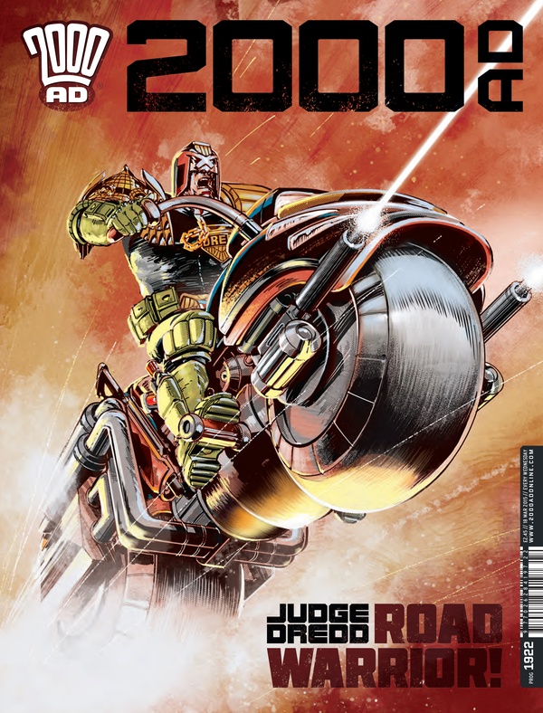 2000 AD #1922 cover