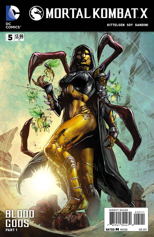Mortal Kombat X #5 cover