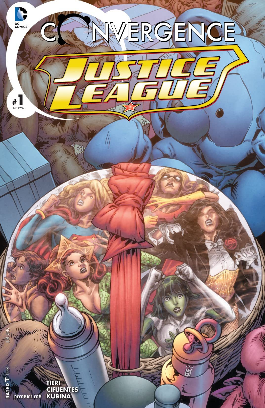 Convergence Justice League #1 cover