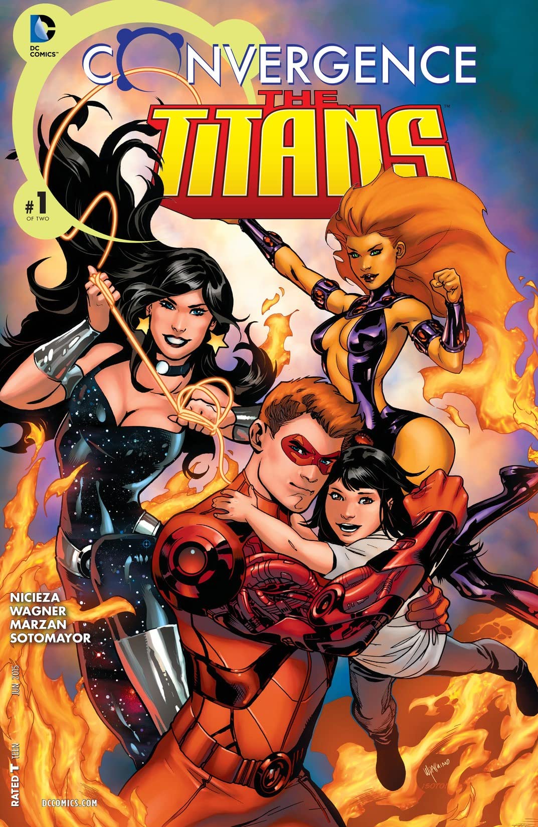 Convergence Titans #1 cover