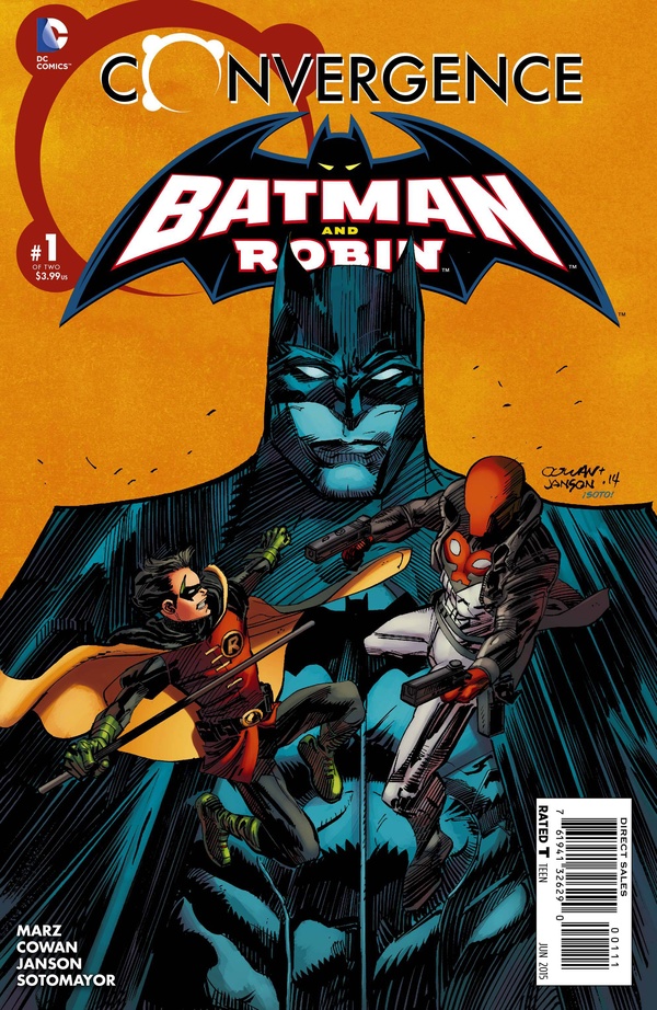 Convergence Batman and Robin #1 cover
