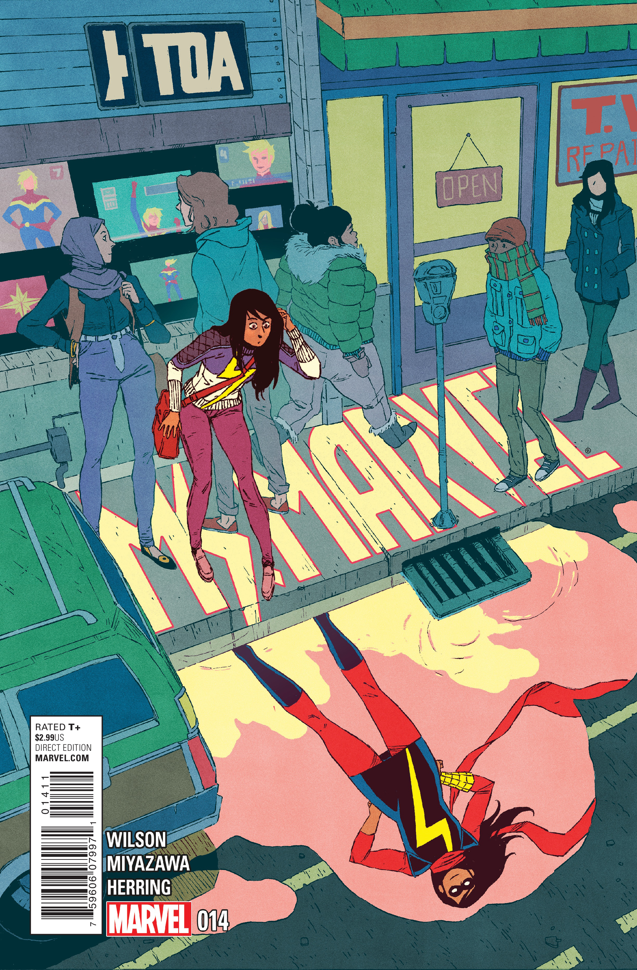 Ms. Marvel #14 cover