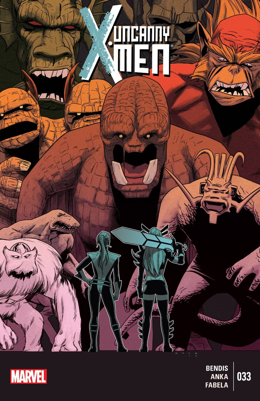 Uncanny X-Men #33 cover