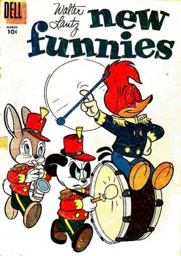 Walter Lantz New Funnies #241 cover