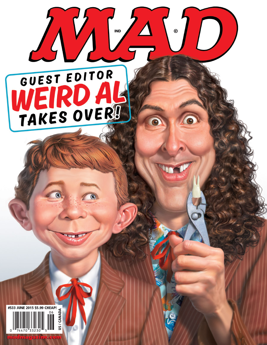 Mad #533 cover