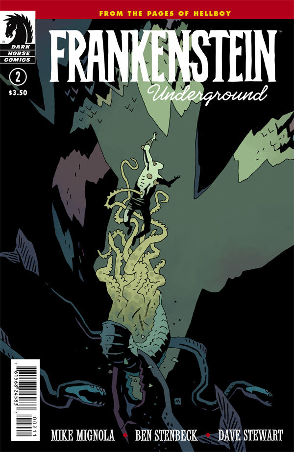 Frankenstein Underground #2 cover