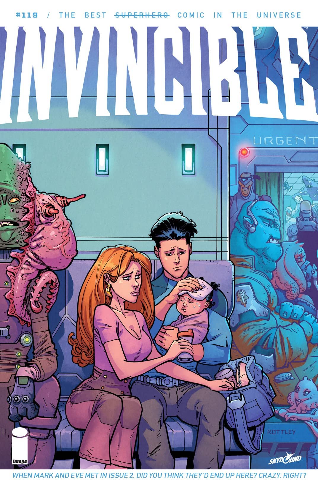 Invincible #119 cover