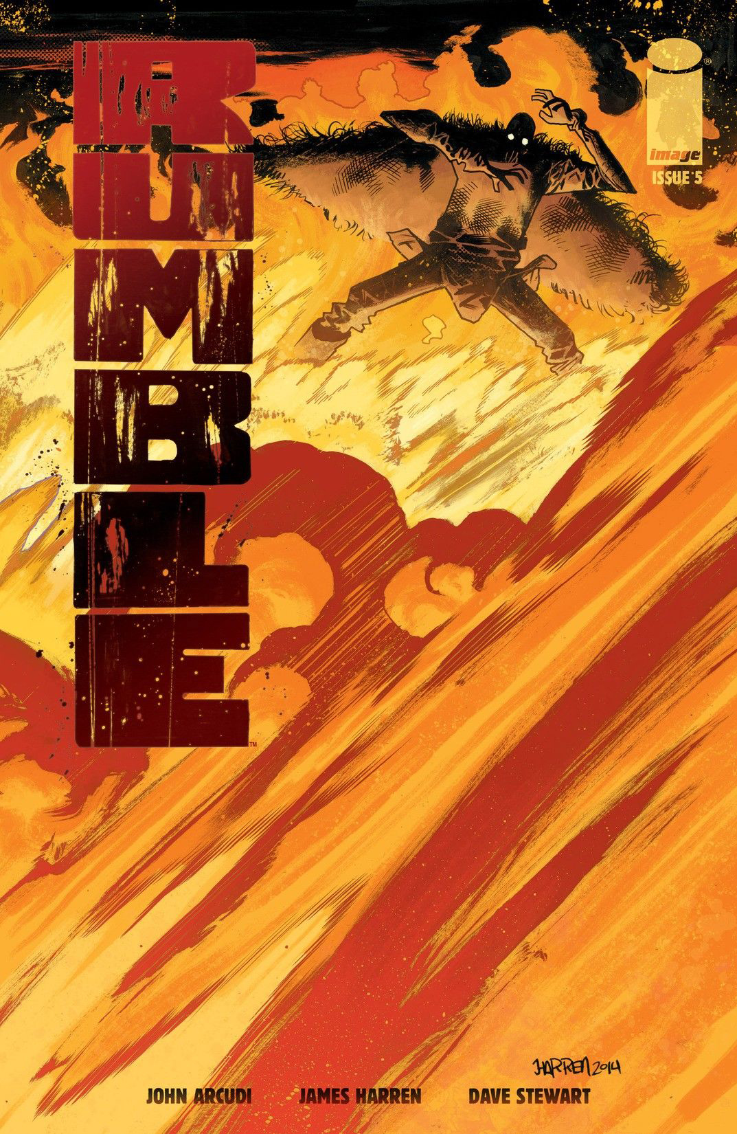 Rumble #5 cover
