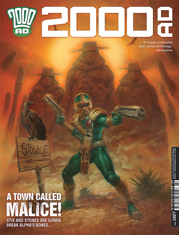 2000 AD #1927 cover