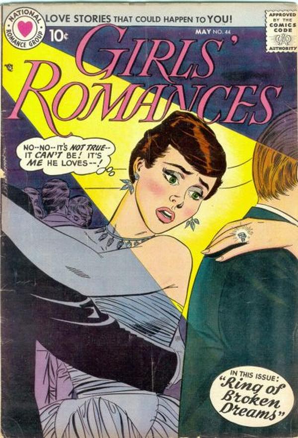 Girls' Romances #44 cover