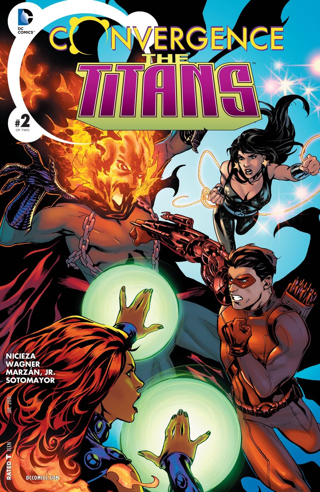 Convergence Titans #2 cover