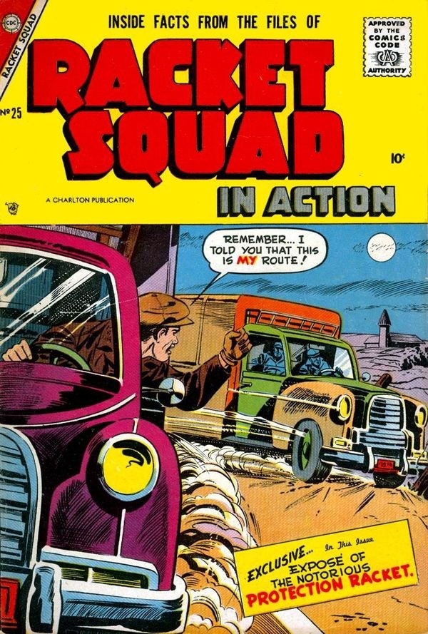 Racket Squad in Action #25 cover