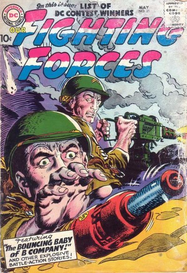 Our Fighting Forces #21 cover