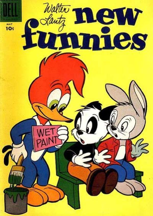 Walter Lantz New Funnies #243 cover