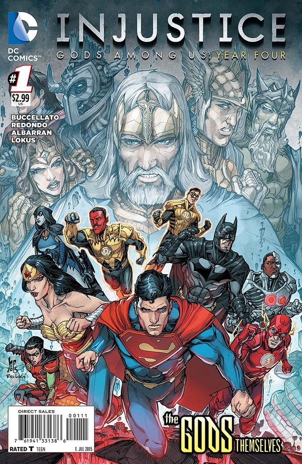 Injustice: Gods Among Us Year Four #1 cover