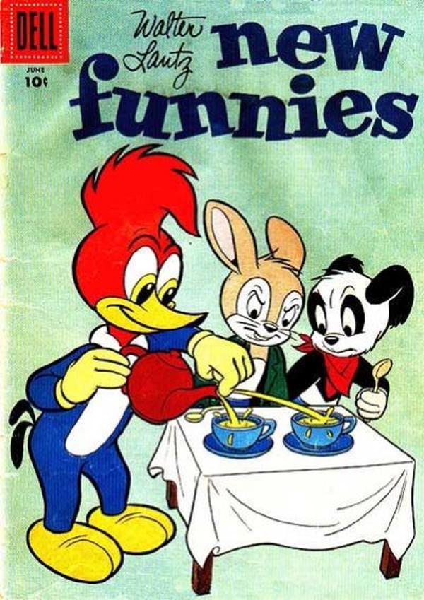 Walter Lantz New Funnies #244 cover
