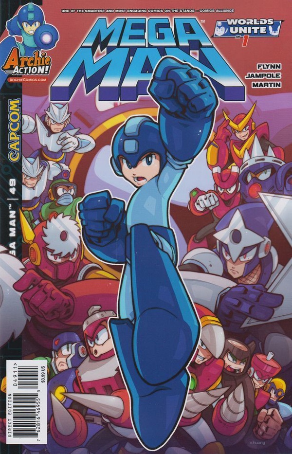 Mega Man #49 cover