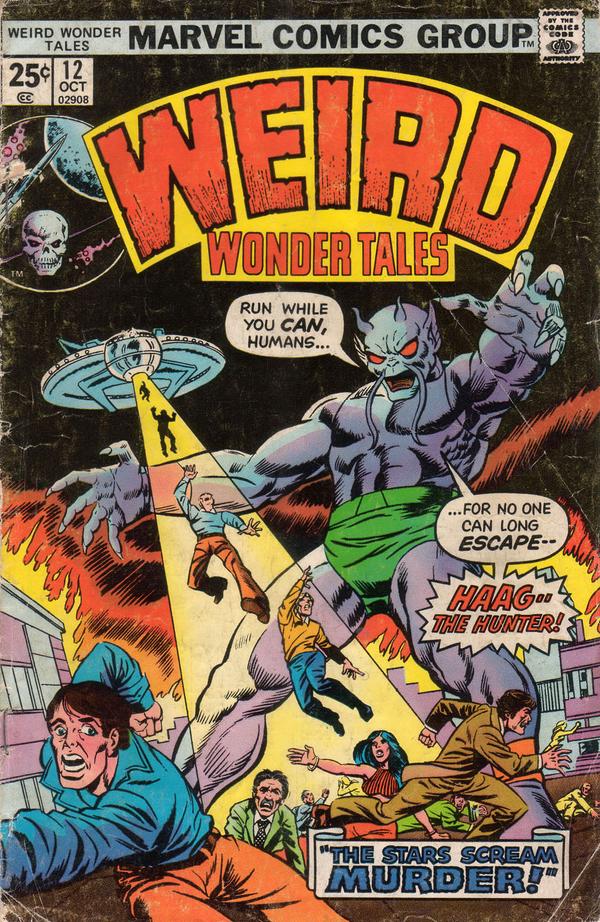 Weird Wonder Tales #12 cover