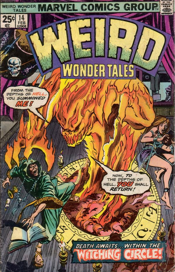 Weird Wonder Tales #14 cover