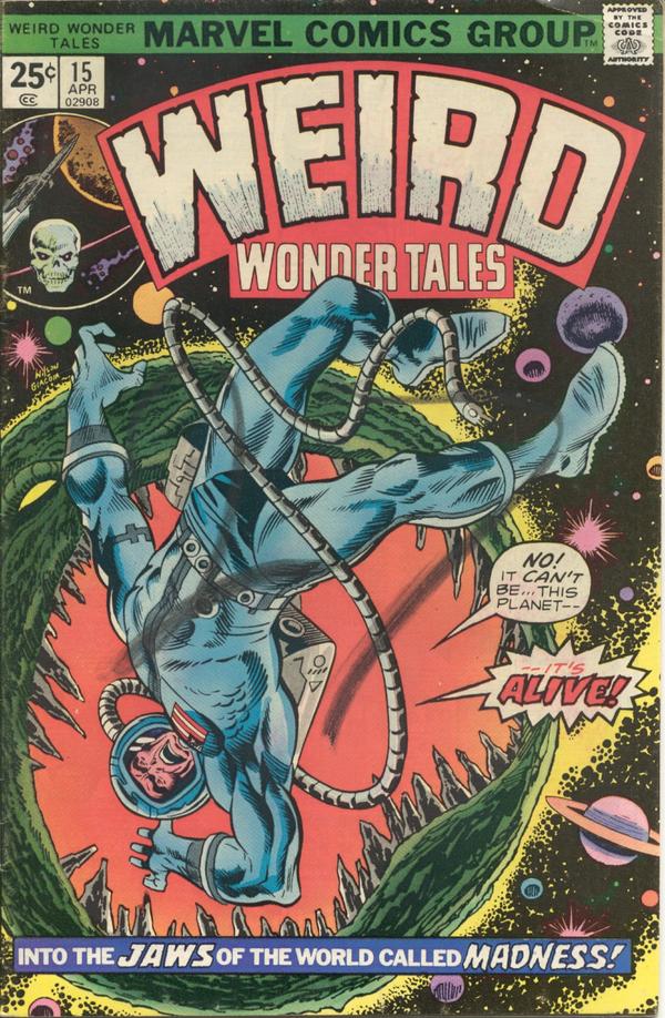 Weird Wonder Tales #15 cover