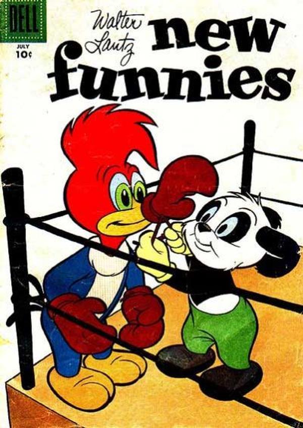 Walter Lantz New Funnies #245 cover
