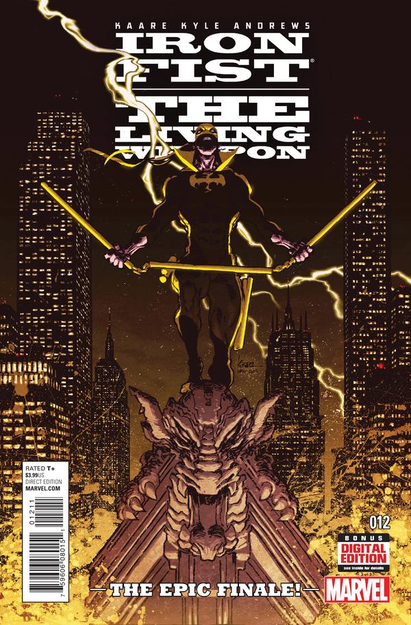 Iron Fist, the Living Weapon #12 cover