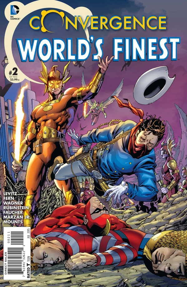 Convergence Worlds' Finest #2 cover