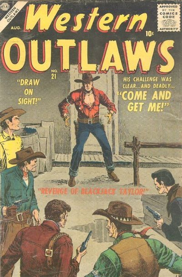 Western Outlaws #21 cover