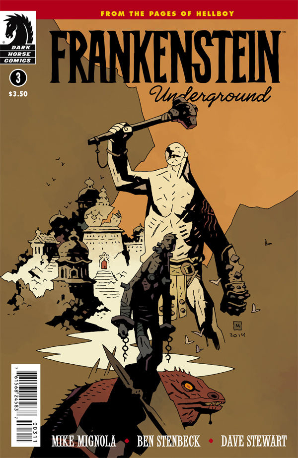 Frankenstein Underground #3 cover